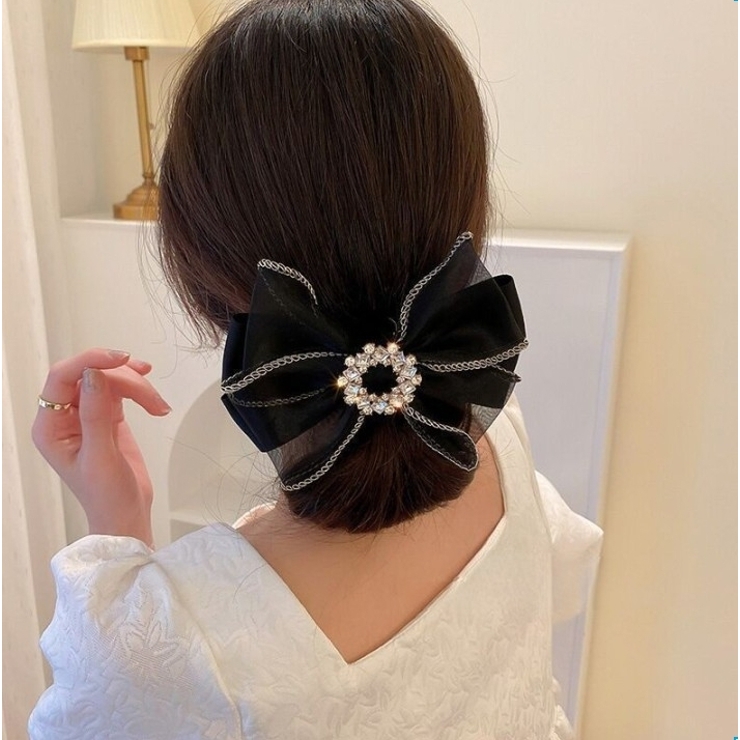 バレッタ リボン ヘアピン | PlusNao | 詳細画像2 