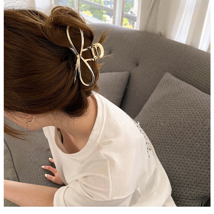 ヘアクリップ バンスクリップ レディース | PlusNao | 詳細画像9 