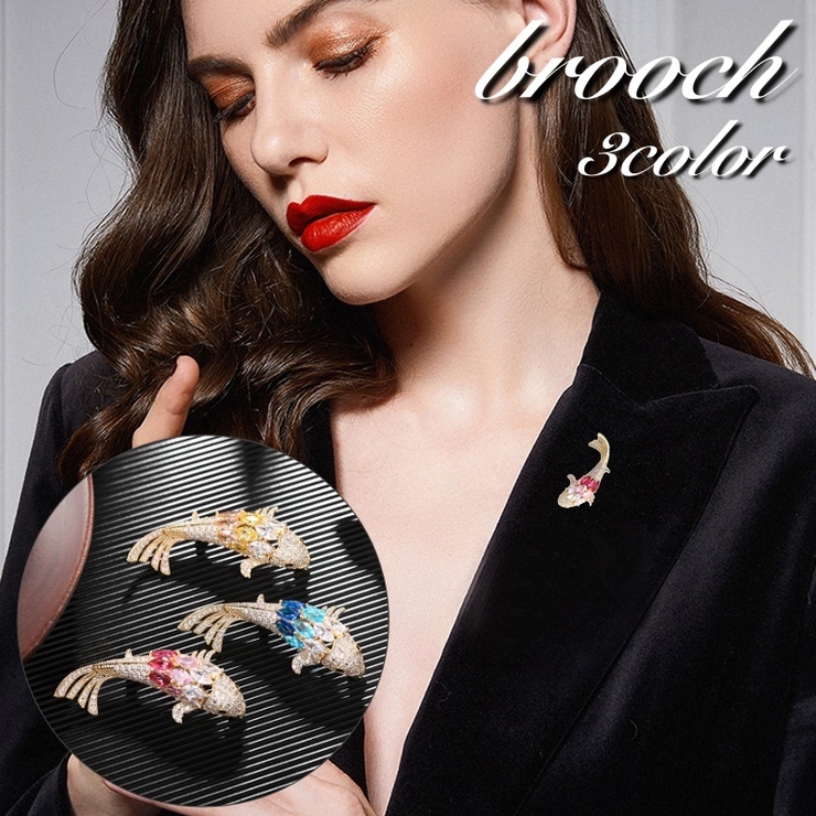 ブローチ ピンブローチ レディース | PlusNao | 詳細画像1 