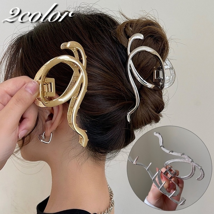 ヘアクリップ バンスクリップ レディース | PlusNao | 詳細画像1 
