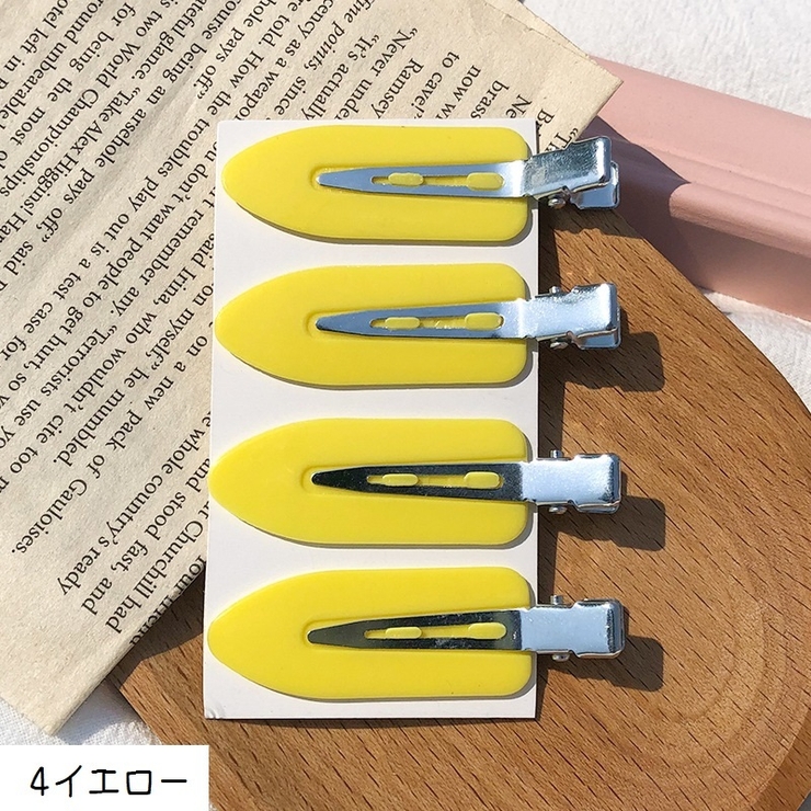 ヘアクリップ 4個セット ヘアピン | PlusNao | 詳細画像13 