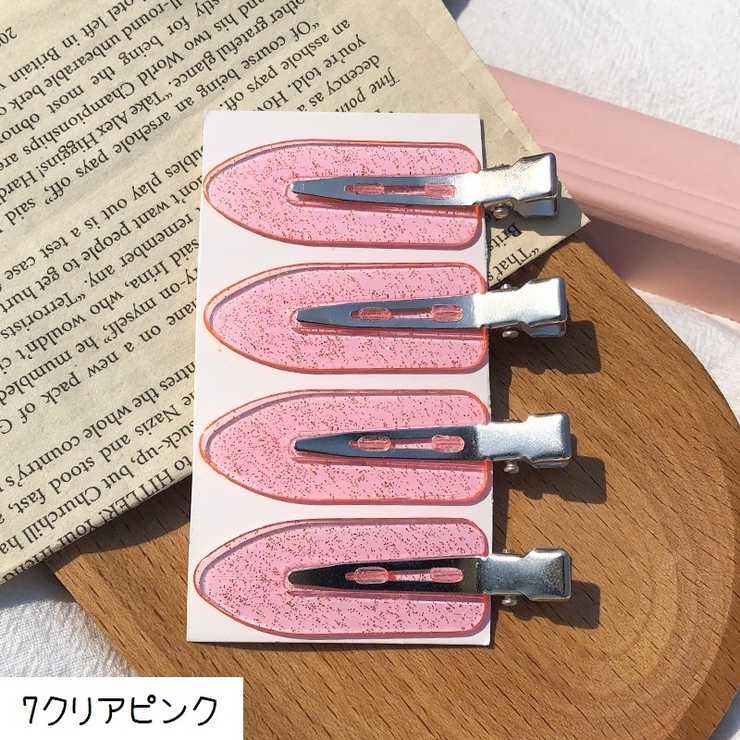 ヘアクリップ 4個セット ヘアピン | PlusNao | 詳細画像16 