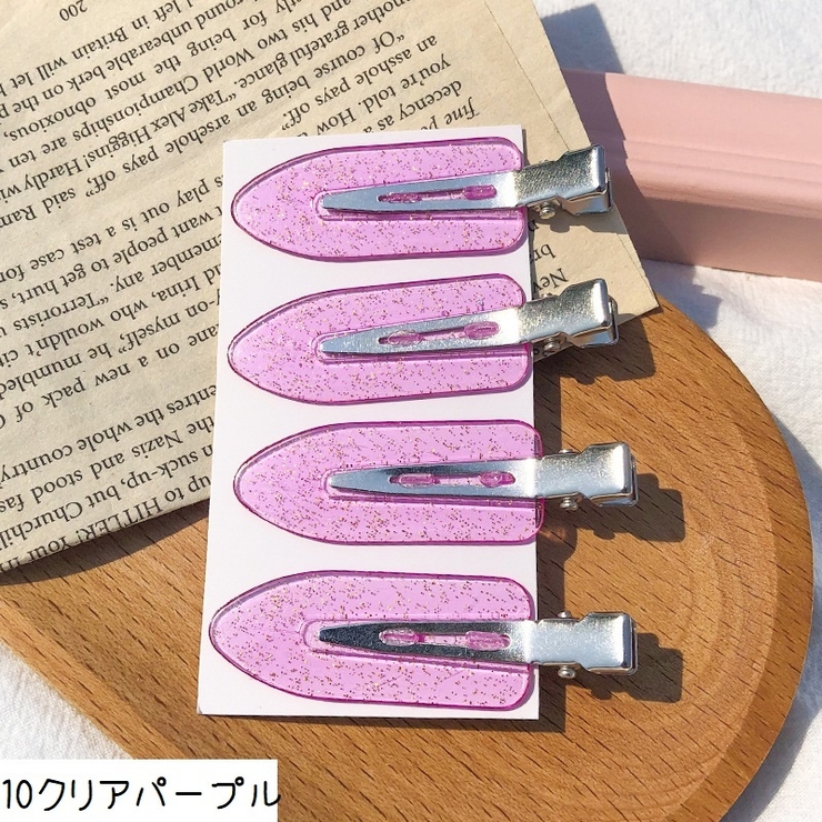 ヘアクリップ 4個セット ヘアピン | PlusNao | 詳細画像19 