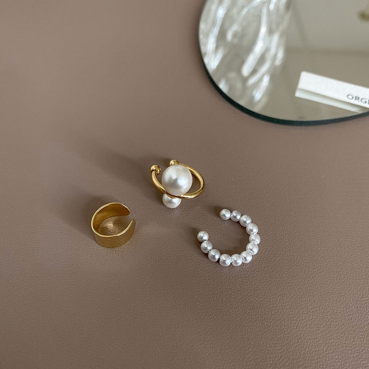 イヤーカフ 3点セット 3種セット | PlusNao | 詳細画像2 