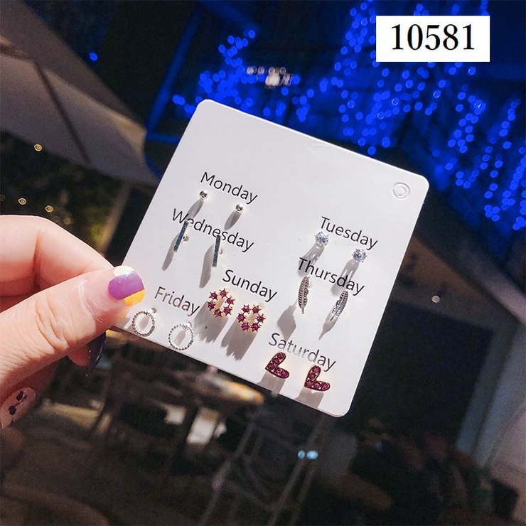 スタッドピアス キャッチピアス 6点セット | PlusNao | 詳細画像10 