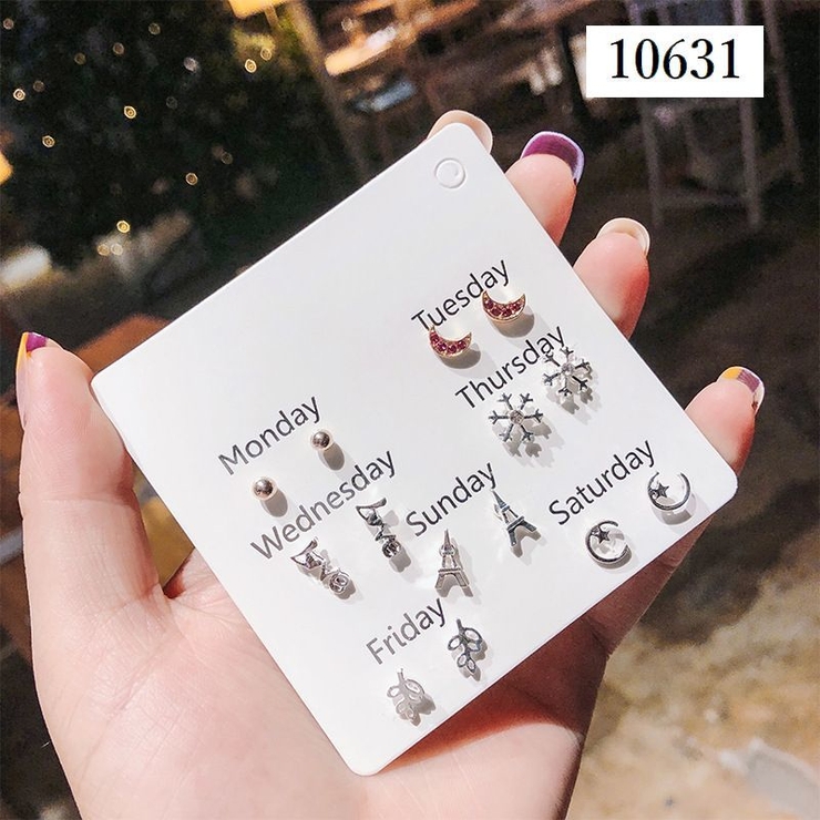 スタッドピアス キャッチピアス 6点セット | PlusNao | 詳細画像15 