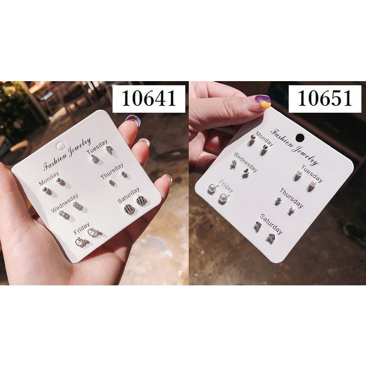 スタッドピアス キャッチピアス 6点セット | PlusNao | 詳細画像16 