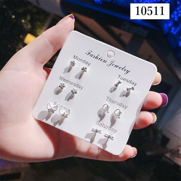 スタッドピアス キャッチピアス 6点セット | PlusNao | 詳細画像3 