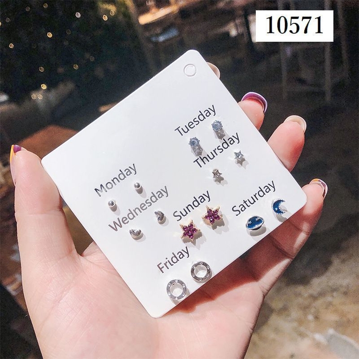 スタッドピアス キャッチピアス 6点セット | PlusNao | 詳細画像9 