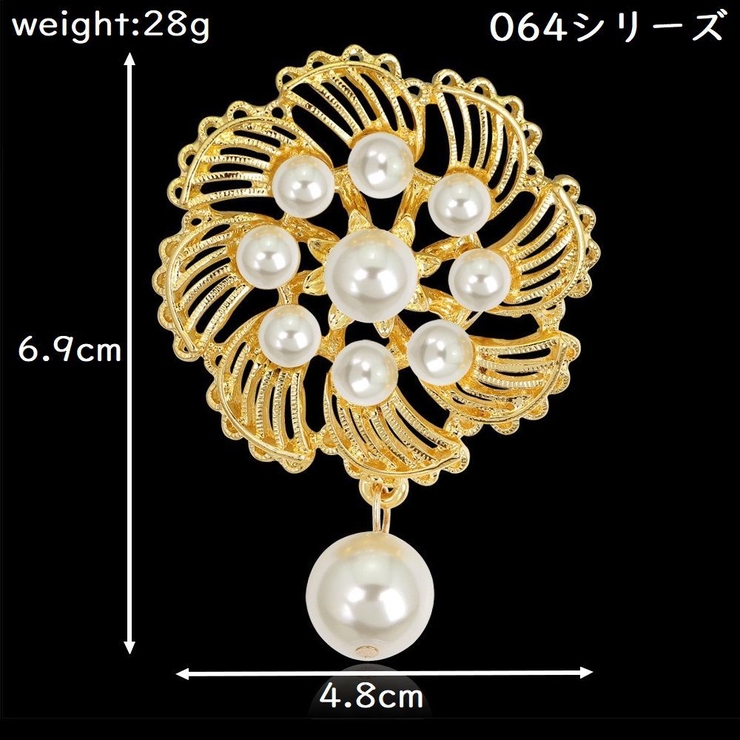 ブローチ ピンブローチ レディース | PlusNao | 詳細画像18 