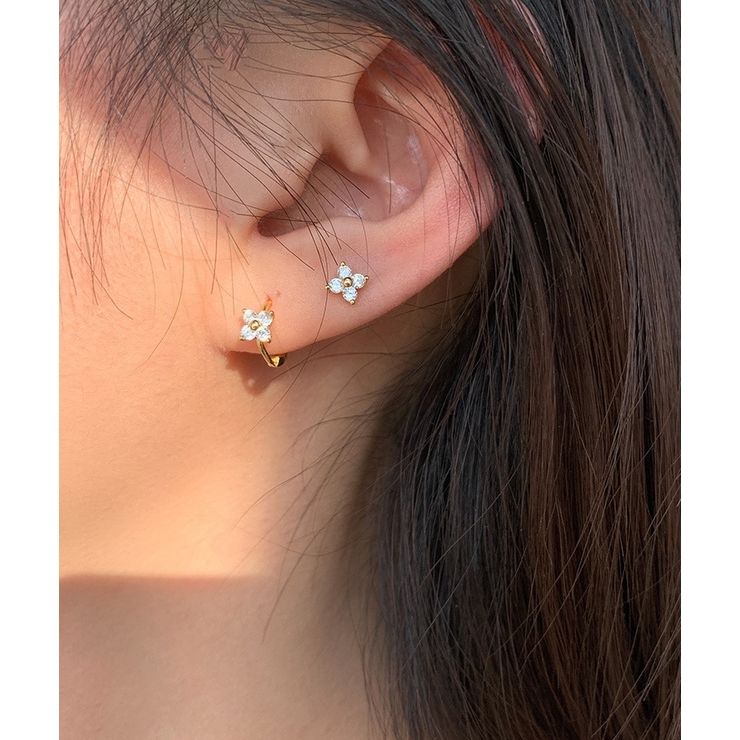 スタッドピアス フープピアス 2タイプ | PlusNao | 詳細画像5 