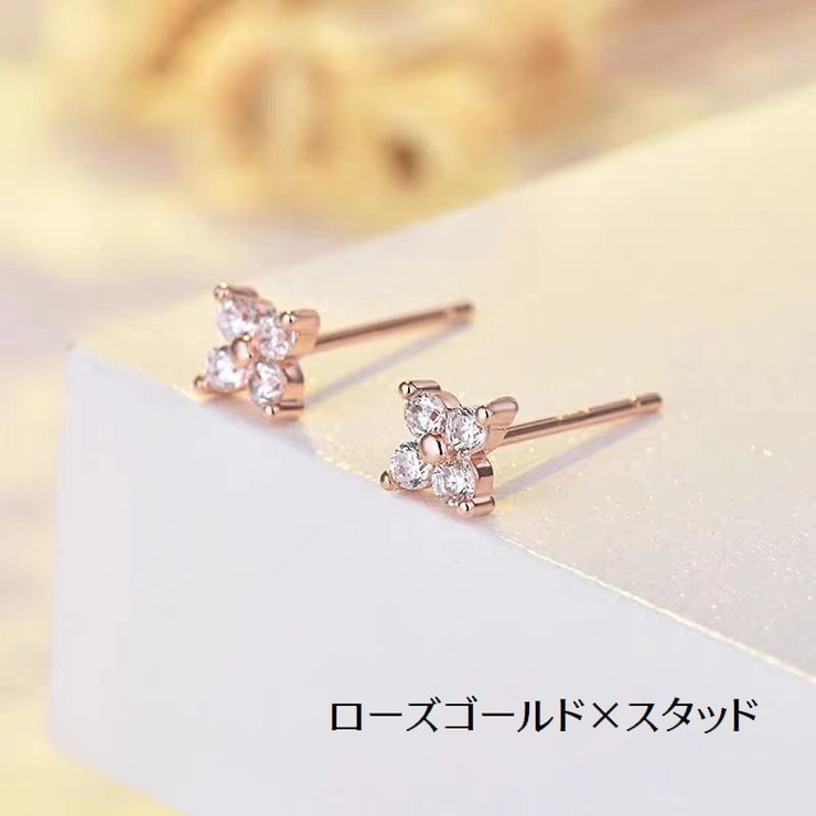 スタッドピアス フープピアス 2タイプ | PlusNao | 詳細画像8 