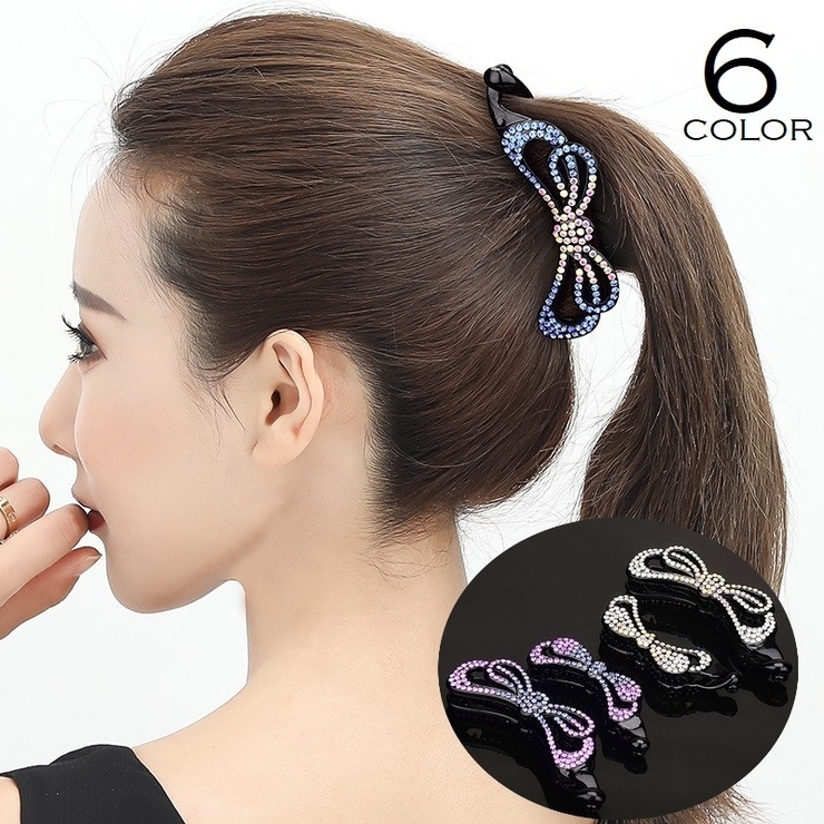 ヘアクリップ バナナクリップ ヘアアクセサリー | PlusNao | 詳細画像1 