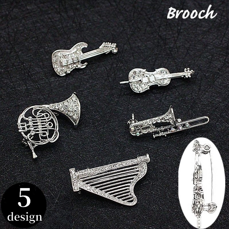 ブローチ ピンブローチ アクセサリー | PlusNao | 詳細画像1 