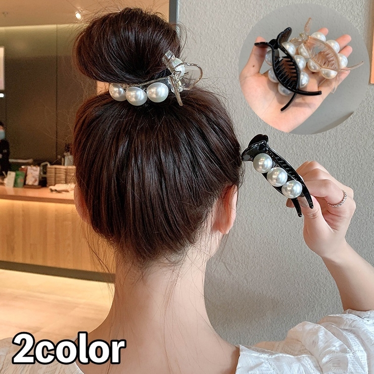 ヘアクリップ バンスクリップ ヘアアクセサリー | PlusNao | 詳細画像1 