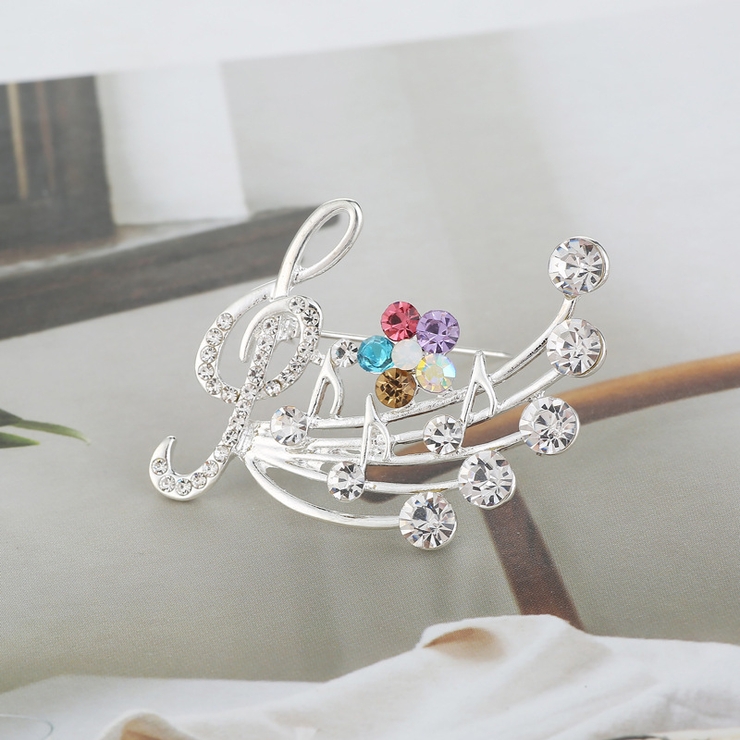 ブローチ ラインストーン 音符 | PlusNao | 詳細画像10 