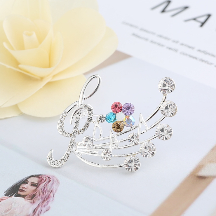 ブローチ ラインストーン 音符 | PlusNao | 詳細画像11 