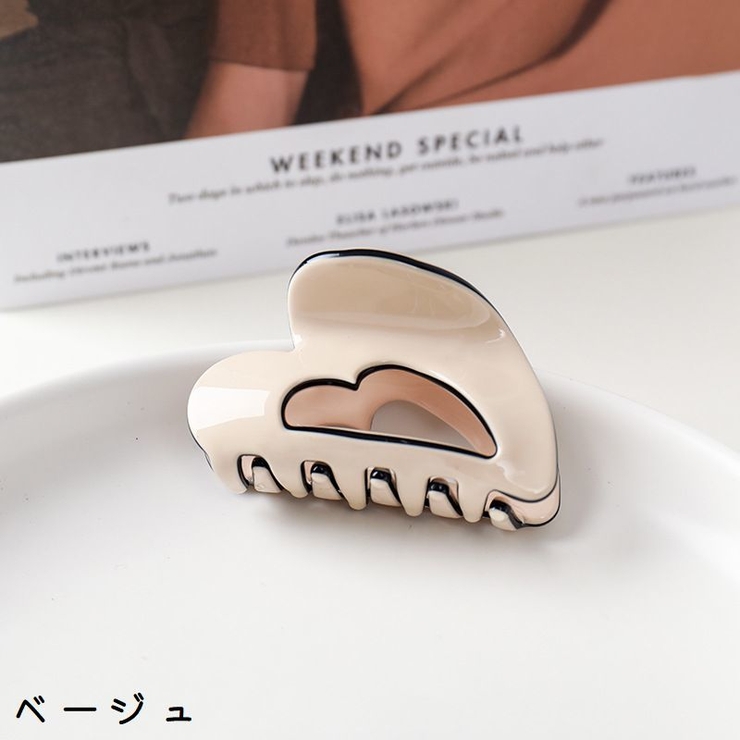バンスクリップ ヘアクリップ レディース | PlusNao | 詳細画像10 