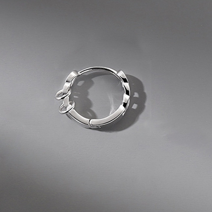 リングピアス フープピアス 片耳用 | PlusNao | 詳細画像6 