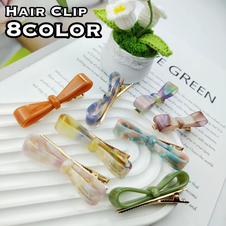 ヘアクリップ くちばしクリップ ヘアアクセサリー | PlusNao | 詳細画像1 