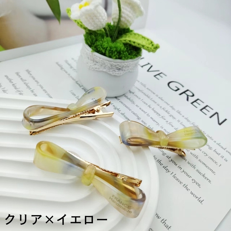 ヘアクリップ くちばしクリップ ヘアアクセサリー | PlusNao | 詳細画像4 