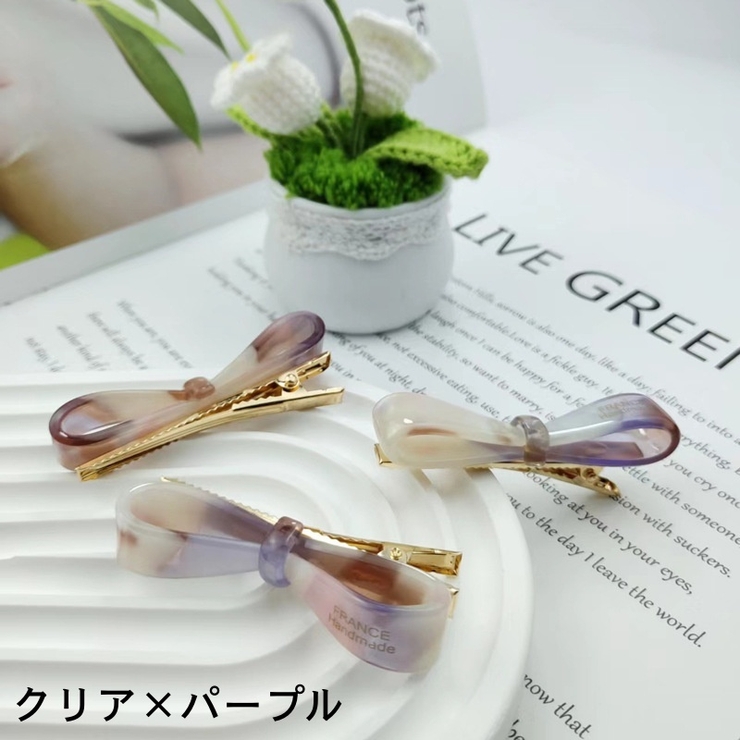 ヘアクリップ くちばしクリップ ヘアアクセサリー | PlusNao | 詳細画像6 