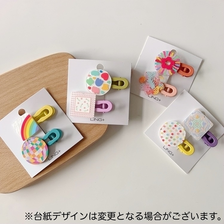 ヘアクリップ 2個セット ヘアアクセサリー | PlusNao | 詳細画像2 