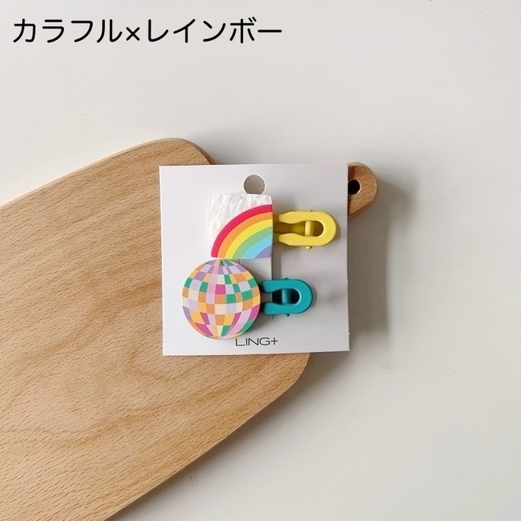 ヘアクリップ 2個セット ヘアアクセサリー | PlusNao | 詳細画像4 