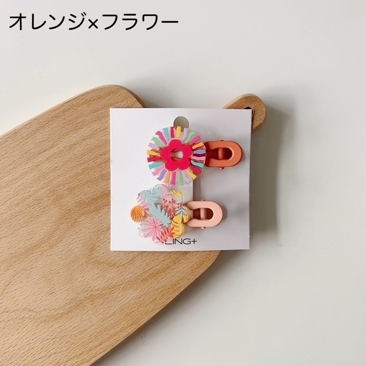 ヘアクリップ 2個セット ヘアアクセサリー | PlusNao | 詳細画像5 