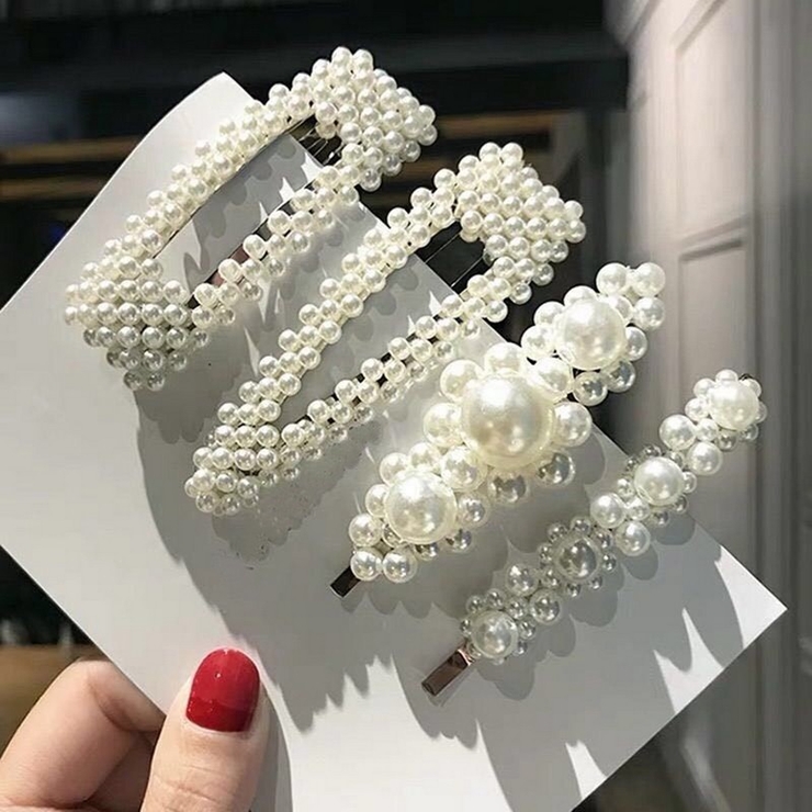 ヘアピン パッチンどめ フェイクパール | PlusNao | 詳細画像10 