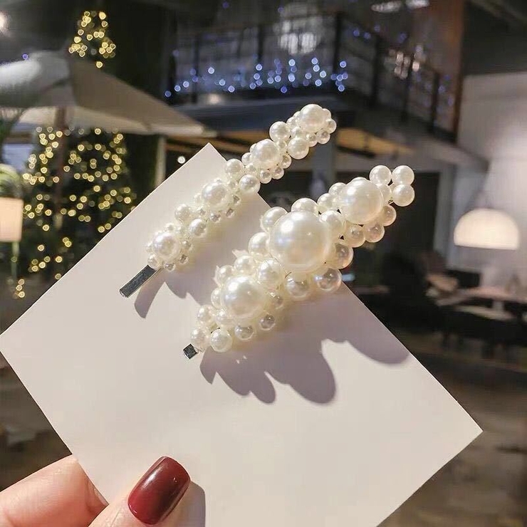 ヘアピン パッチンどめ フェイクパール | PlusNao | 詳細画像11 