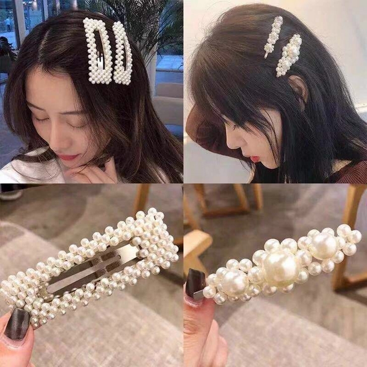 ヘアピン パッチンどめ フェイクパール | PlusNao | 詳細画像2 