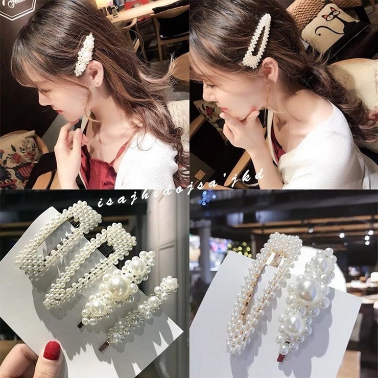 ヘアピン パッチンどめ フェイクパール | PlusNao | 詳細画像3 