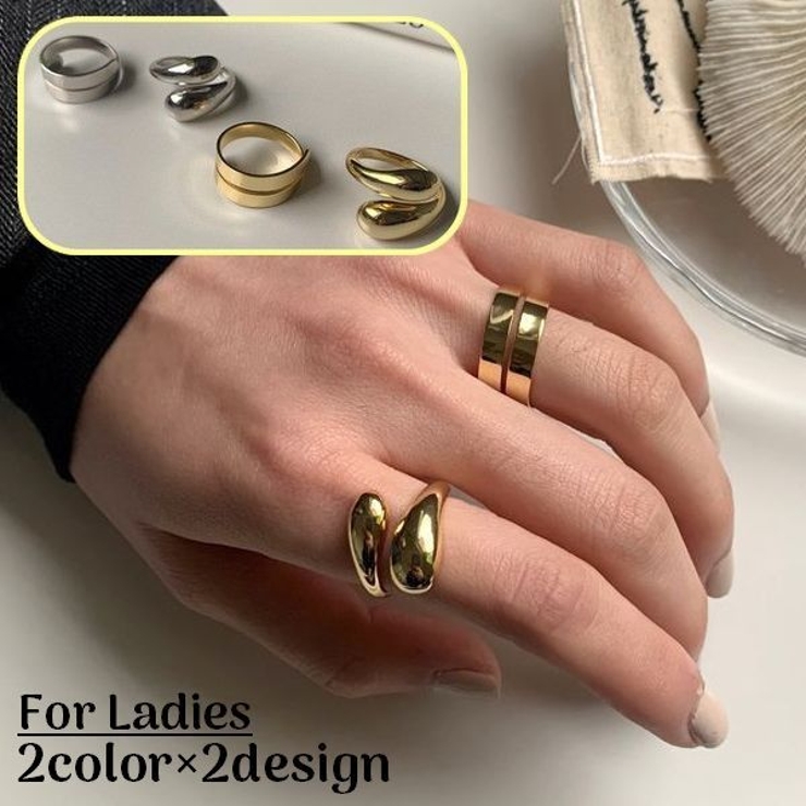 指輪 オープンリング レディース | PlusNao | 詳細画像1 