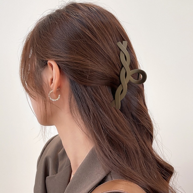 バンスクリップ ヘアクリップ レディース | PlusNao | 詳細画像3 