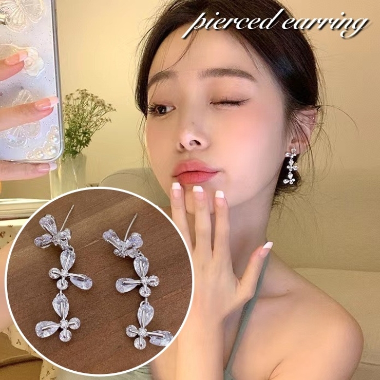 ピアス スタッドピアス レディース | PlusNao | 詳細画像1 