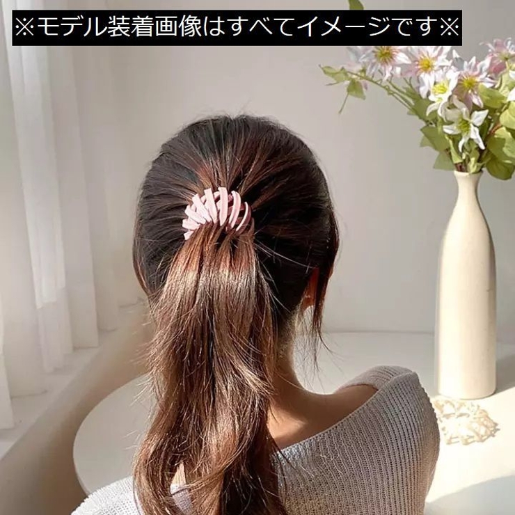 ヘアクリップ ヘアリング風 ヘアカフス風 | PlusNao | 詳細画像2 