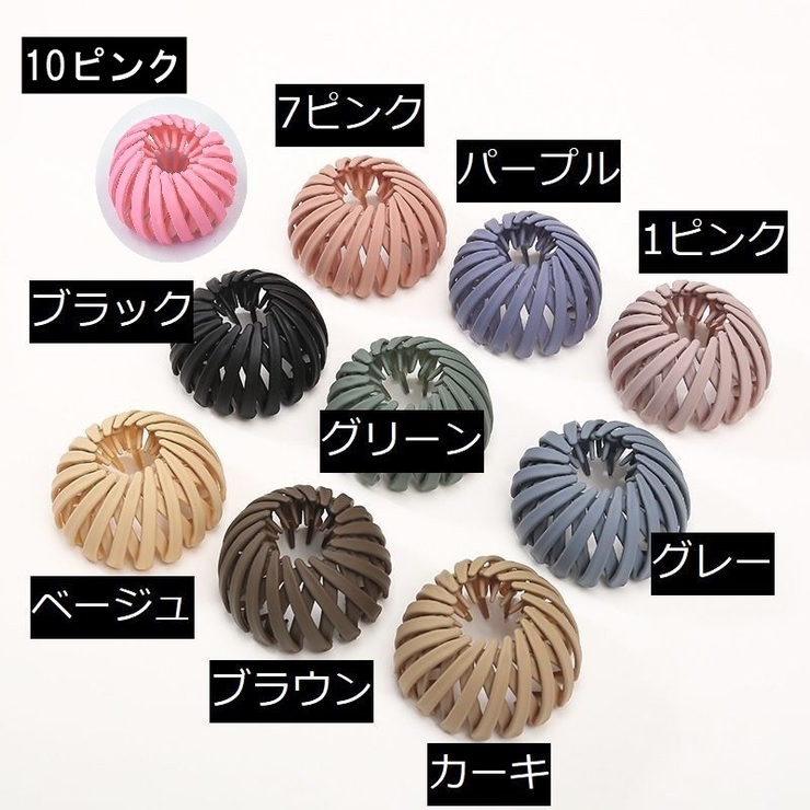 ヘアクリップ ヘアリング風 ヘアカフス風 | PlusNao | 詳細画像20 