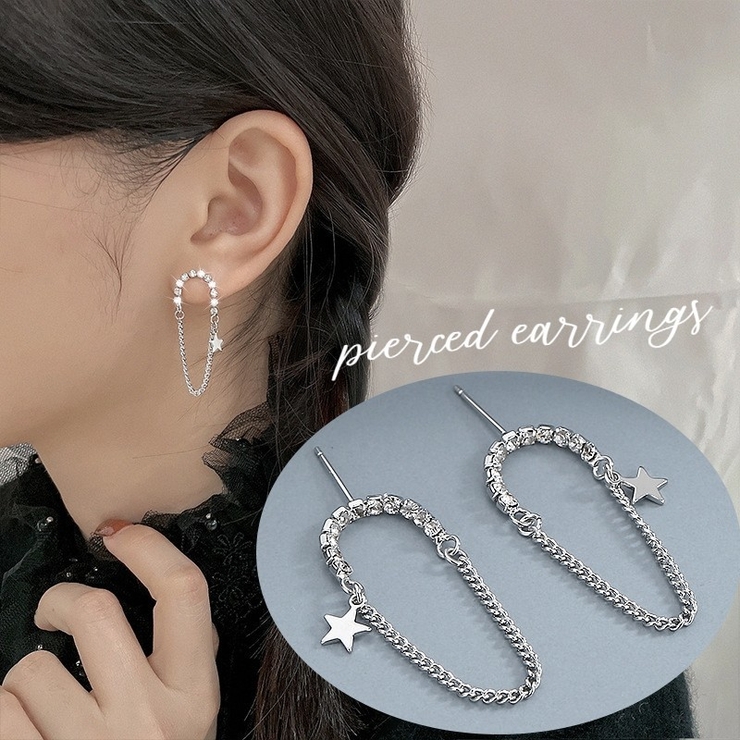 スタッドピアス レディース 女性用 | PlusNao | 詳細画像1 