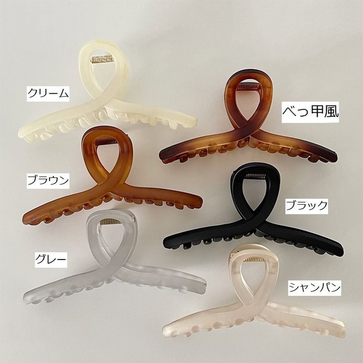 ヘアクリップ バンスクリップ レディース | PlusNao | 詳細画像18 