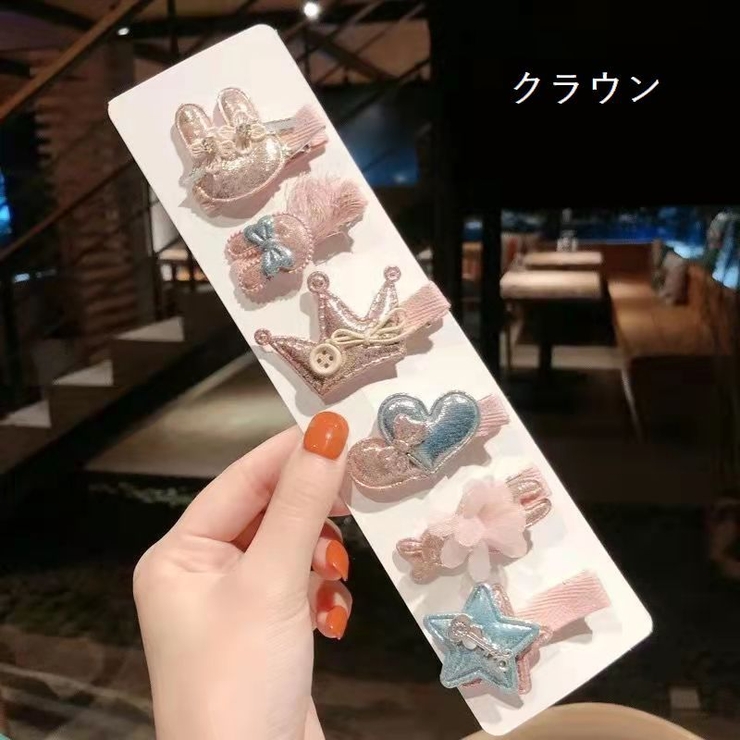 ヘアクリップ ヘアアクセサリー 6本セット | PlusNao | 詳細画像10 