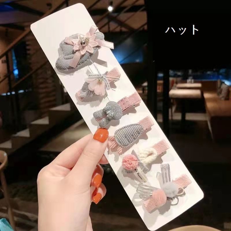 ヘアクリップ ヘアアクセサリー 6本セット | PlusNao | 詳細画像9 