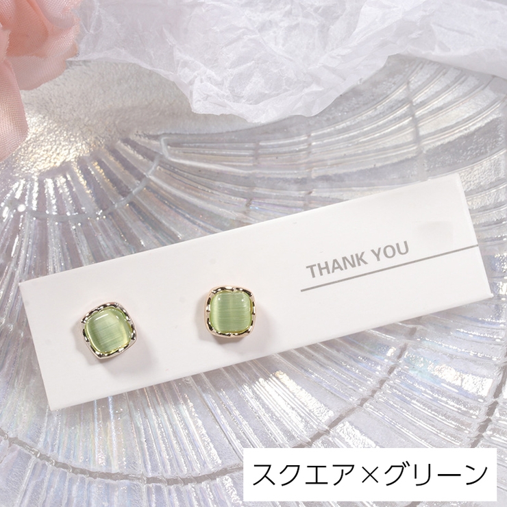 スタッドピアス アクセサリー レディース | PlusNao | 詳細画像9 