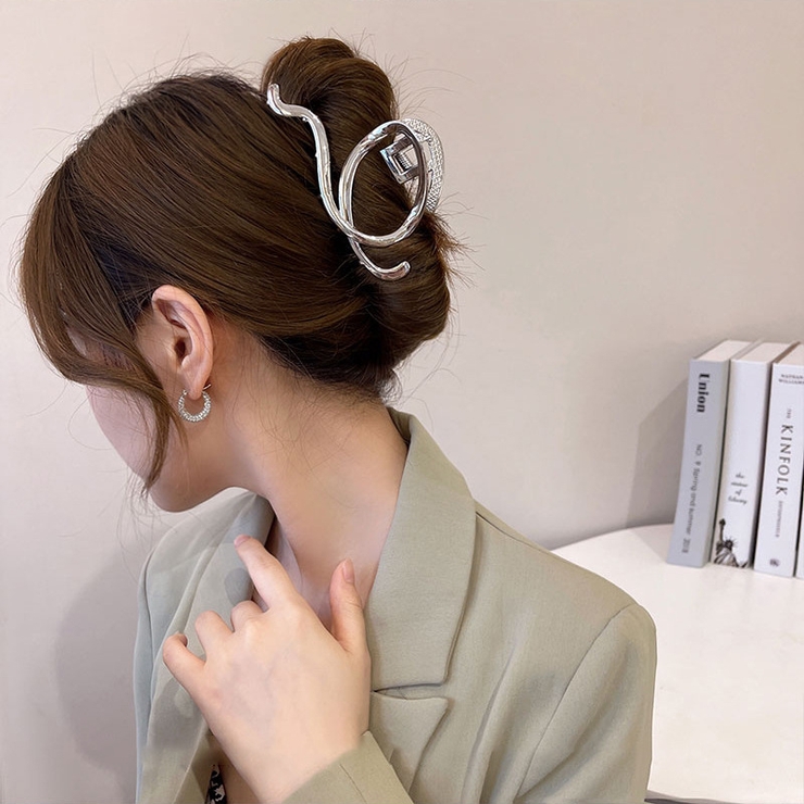 ヘアクリップ バンスクリップ ヘアアクセサリー | PlusNao | 詳細画像7 