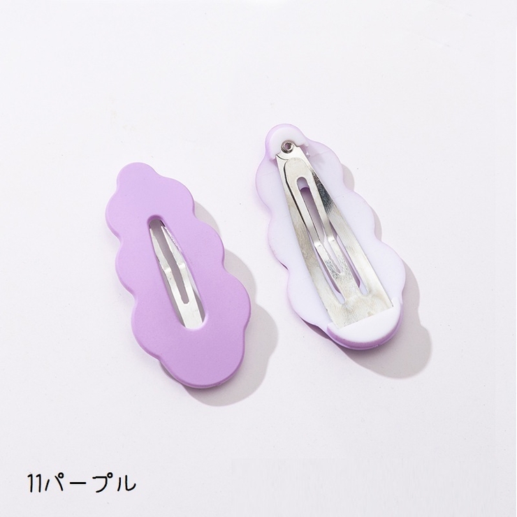 ヘアクリップ 同色5個セット ヘアアクセサリー | PlusNao | 詳細画像18 