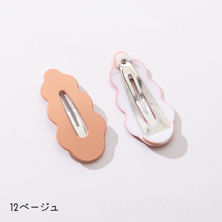 ヘアクリップ 同色5個セット ヘアアクセサリー | PlusNao | 詳細画像19 
