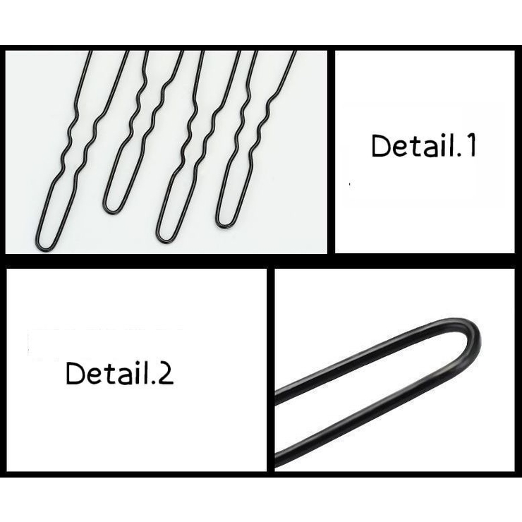 Uピン 50本セット ヘアピン | PlusNao | 詳細画像5 