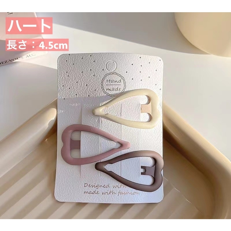 パッチン留め 3個セット ヘアピン | PlusNao | 詳細画像8 