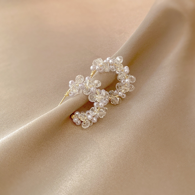 ハーフフープピアス C型 レディース | PlusNao | 詳細画像5 