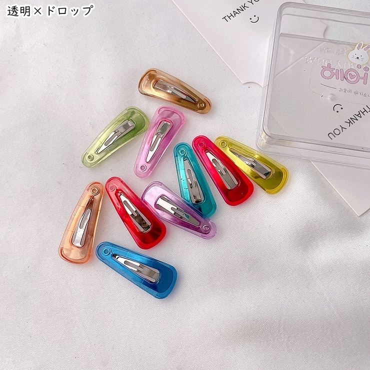 ヘアクリップ 髪留め 10個セット | PlusNao | 詳細画像12 